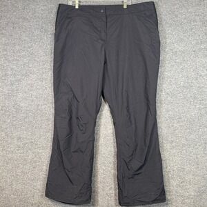Obermeyer Ski Pants Women 20 Gray Insulated Waterproof Plus‎ Size Snowboard